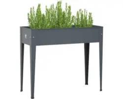 Hochbeet auf Stelzen Herstera Garden Urban 100x40x84 cm anthrazit
