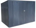 Hornbach Mülltonnenbox WESTMANN für 3 Mülltonnen inkl. Gasdruckfedern 235 x 100 x 131 cm anthrazit