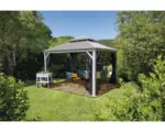 Hornbach Pavillon SOJAG Messina 12x16 inkl. Moskitonetz 473 x 353 cm champagner