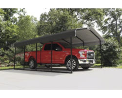 Einzelcarport ShelterLogic Rom 370x600 cm anthrazit