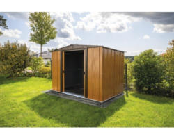 Gerätehaus SPACEMAKER 8x6 Woodlake 253 x 181 cm Holzoptik