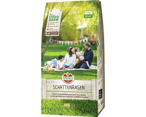 Rasensamen Sperli Schattenrasen 1 kg / 35 m²