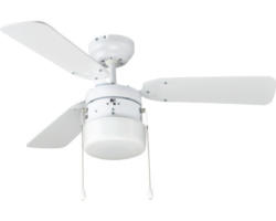 Deckenventilator Madeira Barat mit Beleuchtung Ø 91 cm weiß