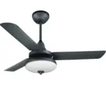 Hornbach Deckenventilator Madeira Bhoot mit Beleuchtung Ø 112 cm schwarz