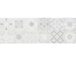 Hornbach Keramik Dekorfliese Cloud mix 25,0x75,0 cm grau weiß beige geflammt