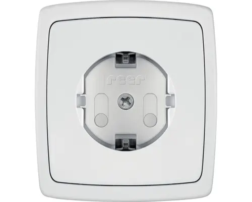 Steckdosen-Berührungsschutz reer schraubbar weiß 20er Pack