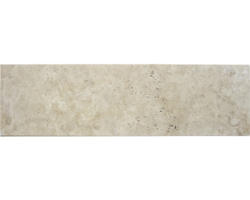 FLAIRSTONE Trittstufe Roma beige 1 Längsseite geschliffen und gefast 115 x 35 cm