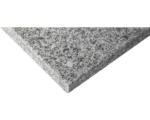 Hornbach FLAIRSTONE Trittstufe Iceland white grau 1 Längsseite + beide kurze Seiten geschliffen und gefast 115 x 35 cm