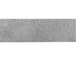 FLAIRSTONE Poolumrandung Iceland white grau gerade beide Längsseiten gerundet 115 x 35 x 3 cm
