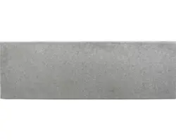 FLAIRSTONE Poolumrandung Phönix grau gerade 1 Längsseite gerundet 115 x 35 x 3 cm