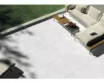 Hornbach FLAIRSTONE Feinsteinzeug Terrassenplatte Ice Cube rektifizierte Kante 90 x 90 x 2 cm