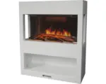 Hornbach Elektrisches Kaminfeuer Sonnenkönig Hylde 51x65 cm weiß 2000 Watt mit Fernbedienung