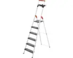 Hornbach Hailo L100 TopLine Aluminium-Sicherheits-Stehleiter 6 Stufen