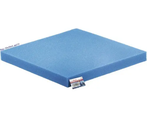 Filterschaum PAPILLON fein 50x50x3 cm blau