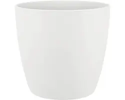 Übertopf elho Brussels KunststoffØ 9,5 cm weiß