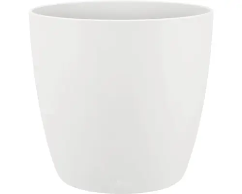 Übertopf elho Brussels KunststoffØ 9,5 cm weiß