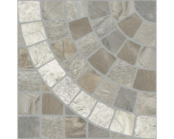 FLAIRSTONE Feinsteinzeug Terrassenplatte Piazza Luserna Cerni rektifizierte Kante 60 x 60 x 2 cm