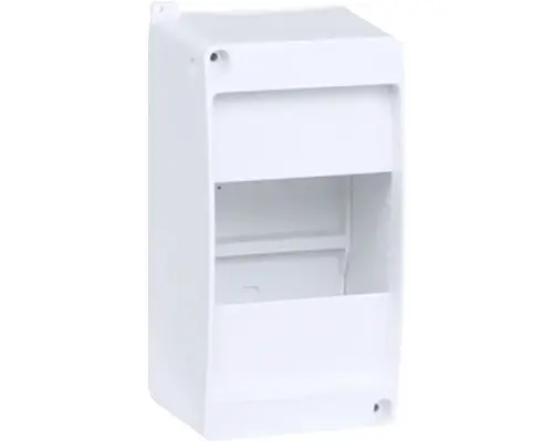 Verteilerkasten Aufputz Hager 1-reihig 4TE IP20 weiß