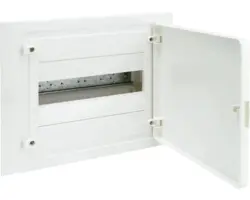 Verteilerkasten Unterputz Hager 352x293x95 mm 1-reihig 12TE IP20 weiß