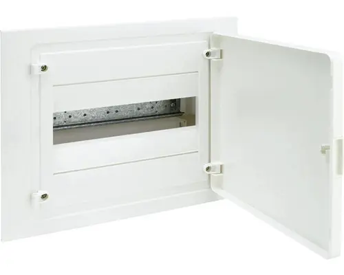 Verteilerkasten Unterputz Hager 352x293x95 mm 1-reihig 12TE IP20 weiß