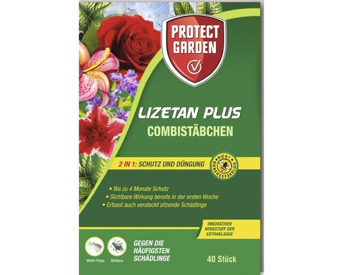 Combistäbchen gegen Pflanzenschädlinge Protect Garden Lizetan Plus 40 Stk. Reg.Nr. 3977-0