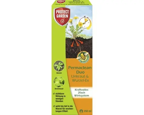 Unkrautvernichter Permaclean Duo Unkraut&WurzelEx Konzentrat 250 ml Reg.Nr. 3056-903