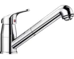 Hornbach Niederdruck-Küchenarmatur Blanco Daras-S chrom 519724 mit herrausziehbarer Brause