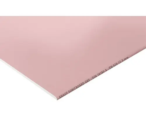 Knauf Gipskartonplatte Sonicboard Schallschutzplatte GKF 2000 x 600 x 12,5 mm