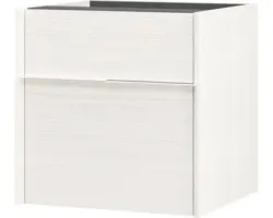 Waschbeckenunterschrank Baden Haus Space 50x50x45 cm ohne Waschbecken weiß