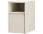 Hornbach Unterschrank Baden Haus Space mit einer Schublade 50x30x45 cm creme