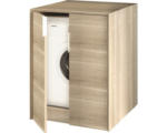 Hornbach Waschmaschinenschrank Baden Haus Space 93x70x73 cm Eiche bruges