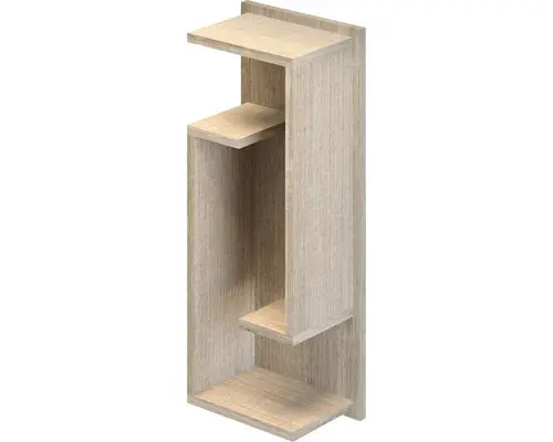 Hängeschrank Baden Haus Space 75x30x20 cm eiche