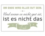 Hornbach Dekomagnet Am Ende wird alles gut sein 5,5x8,5 cm