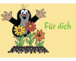 Hornbach Mini-Grußkarte Für Dich Maulwurf 7,7x5,5 cm