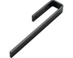 Hornbach Handtuchstange Pelipal 6,5x32,5x3 cm schwarz matt