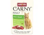 Hornbach Katzenfutter nass animonda Carny Adult Rind & Strauß 85 g