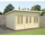Hornbach Gartenhaus Lisa 11,5 m² inkl. Fußboden 400 x 300 cm natur