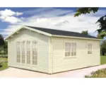 Hornbach Gartenhaus Irene 19,0 m² inkl. Fußboden 360 x 550 cm natur