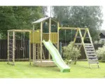 Hornbach Wendi Toys Spiel- und Kletteroase "Dino" inkl. Klettergerüst, Rutsche, Schaukel und Sandkasten