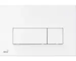 Hornbach Betätigungsplatte Alca M570 2-Mengentechnik weiß hochglanz