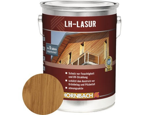 HORNBACH LH-Lasur teak 5 L