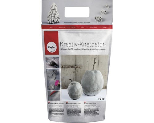 Kreativ-Knetbeton, Beutel 3kg