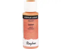 Acryl-Lasur, Effekt, 59ml, aprikot