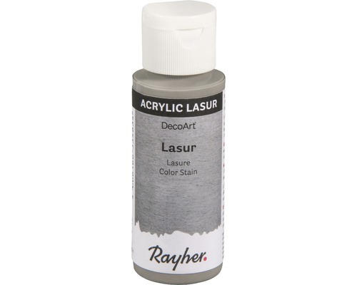 Acryl-Lasur, Effekt, 59ml, steingrau