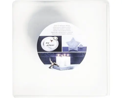 Gießform: Quadrat mittel, 18,5x18,5c