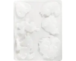 Gießform: Einhörner 2, 6 Motive