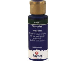 Acrylfarbe, matt, 59ml, ultrablau