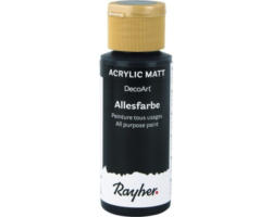 Acrylfarbe, matt, 59ml, schwarz