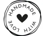 Hornbach Stempel "Handmade with love", 3cm ø