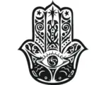 Hornbach Stempel "Hamsa Hand", 3cm ø